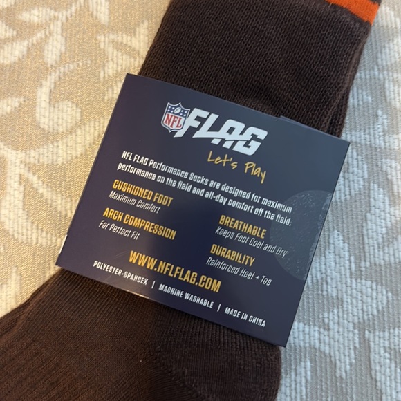 NFL Cleveland Browns Performance Socks - Picture 3 of 4